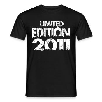 Édition limitée 2011 - T-shirt homme - noir - Devant - AI Model Male 178 light (178cm)