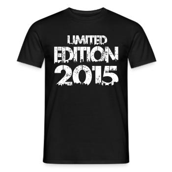 Édition limitée 2015 - T-shirt homme - noir - Devant - AI Model Male 178 light (178cm)