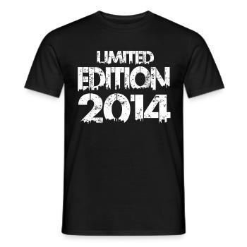Édition limitée 2014 - T-shirt homme - noir - Devant - AI Model Male 178 light (178cm)