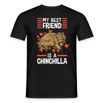 Wombat est mon meilleur ami marsupial - T-shirt homme - noir - Devant - AI Model Male 178 light (178cm)