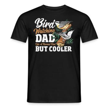 Vogel Beobachter Vögel Beobachten Vogelfreund Amse - Männer T-Shirt - Schwarz - Vorne - AI Model Male 178 light (178cm)