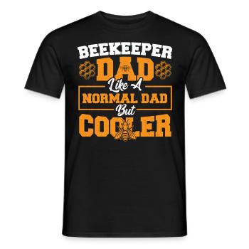 Imker Imkerei Biene Tierschutz Bienenvolk Bienenkr - Männer T-Shirt - Schwarz - Vorne - AI Model Male 178 light (178cm)