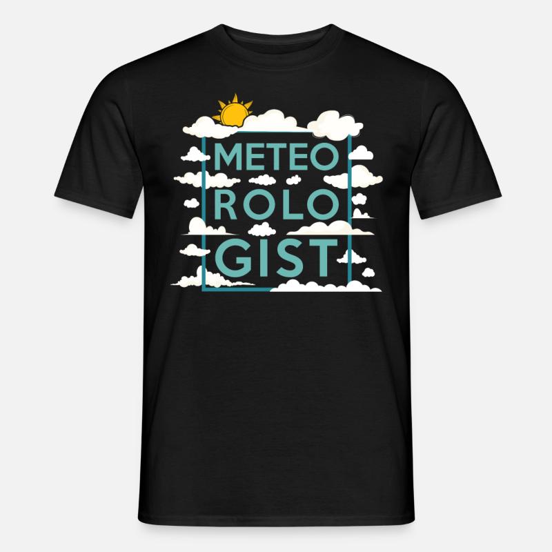 Meteorologist Weather Forecast - Männer T-Shirt - Schwarz