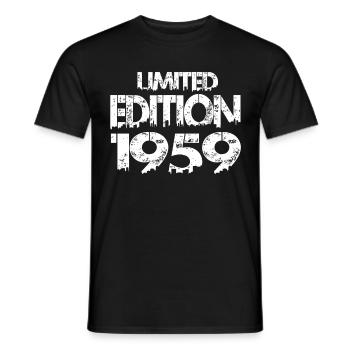Limited Edition 1959 - Männer T-Shirt - Schwarz - Vorne - AI Model Male 178 light (178cm)