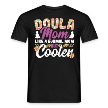 Obstétricien Sage-femme Doula Mère Bébé Emploi Malade - T-shirt homme - noir - Devant - AI Model Male 178 light (178cm)