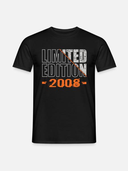 Édition limitée 2008 - T-shirt homme - noir