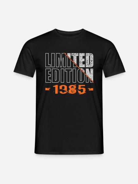 Limited Edition 1985 - Men's T-Shirt - black