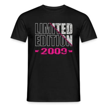 Limited Edition 2009 - Men's T-Shirt - black - Front - AI Model Male 178 light (178cm)