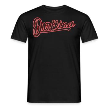 dorf dorfkind stadt stadtkind dorfi bauer landei - Männer T-Shirt - Schwarz - Vorne - AI Model Male 178 light (178cm)