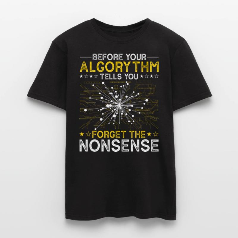 Artificial Intelligence Algorithm Programmer Men's T-Shirt