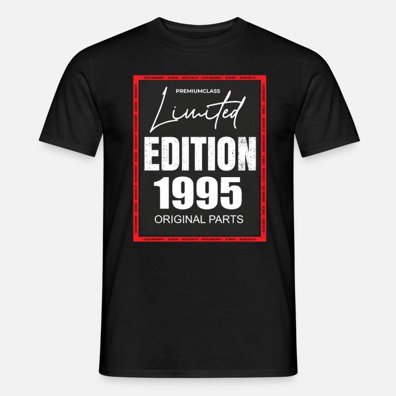 Limited Edition 1995 - Männer T-Shirt - Schwarz