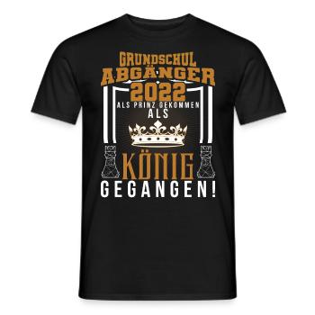 Grundschul Abschluss Grundschule Absolvent - Männer T-Shirt - Schwarz - Vorne - AI Model Male 178 light (178cm)