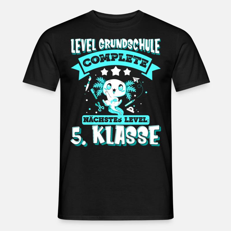 Grundschul Abschluss Grundschule Absolvent - Männer T-Shirt - Schwarz
