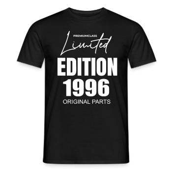 Limited Edition 1996 - Männer T-Shirt - Schwarz - Vorne - AI Model Male 178 light (178cm)
