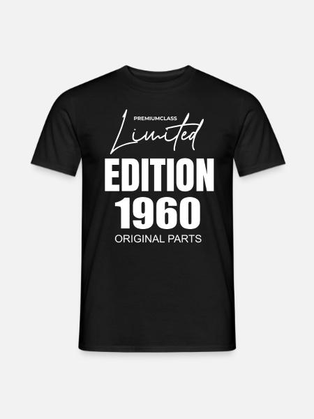 Édition limitée 1960 - T-shirt homme - noir