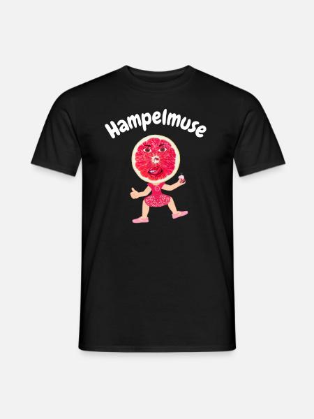 Hampelmuse - Männer T-Shirt - Schwarz