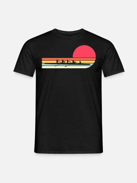 Rowing Rower Rowing Boat - Men's T-Shirt - black