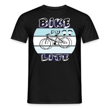 Cyclistes Cyclistes Cyclistes - T-shirt homme - noir - Devant - AI Model Male 178 light (178cm)