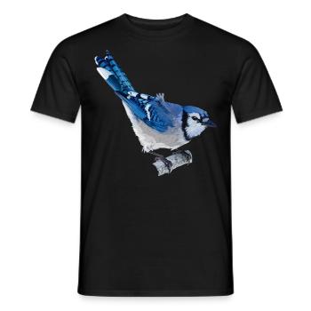 Blue Chara - Men's T-Shirt - black - Front - AI Model Male 178 light (178cm)
