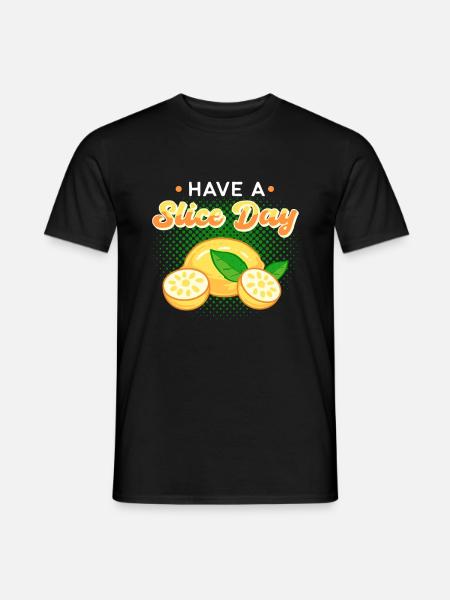 Avoir une tranche de jour Lemonde Stand Lemon Juice Boss - T-shirt homme - noir