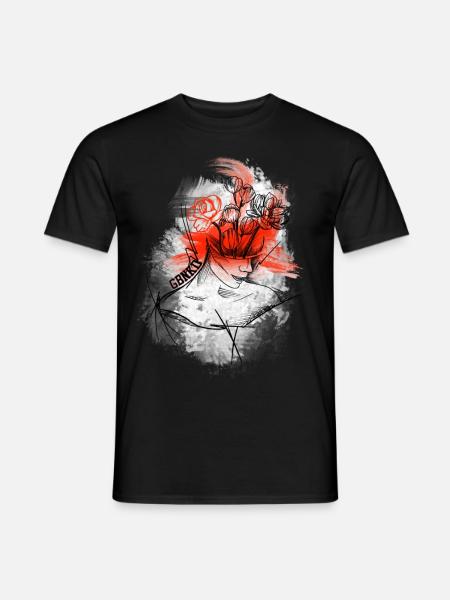 The Head - Männer T-Shirt - Schwarz