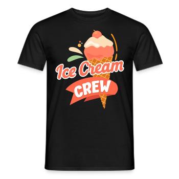 Ice Cream Cone Ice Cream Crew - Männer T-Shirt - Schwarz - Vorne - AI Model Male 178 light (178cm)
