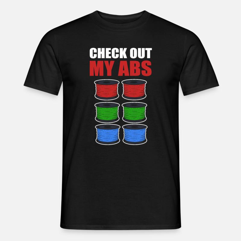 Impression 3D Amateurs d’impression 3D Machine d’imprimante 3D - T-shirt homme - noir