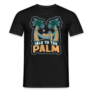 Vacay Mode Sonnenbrille und Ananas für den Urlaub - Männer T-Shirt - Schwarz - Vorne - AI Model Male 178 light (178cm)