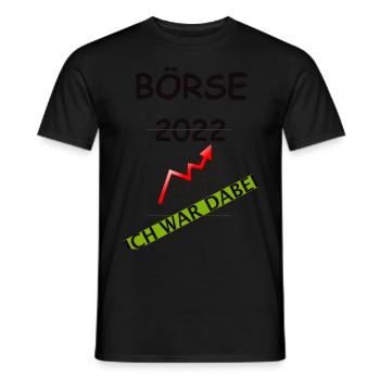 Börse Aktien Investment Kapitalismus Geld T-Shirt - Männer T-Shirt - Schwarz - Vorne - AI Model Male 178 light (178cm)