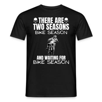 Motorcycle Lifestyle / Motorrad / Motorräder biker - Männer T-Shirt - Schwarz - Vorne - AI Model Male 178 light (178cm)