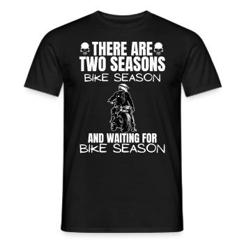 Moto Lifestyle / Moto / Motos motard - T-shirt homme - noir - Devant - AI Model Male 178 light (178cm)