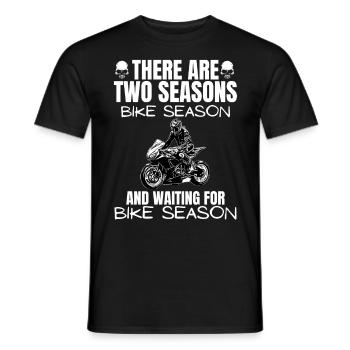 Motorcycle Lifestyle / Motorrad / Motorräder biker - Männer T-Shirt - Schwarz - Vorne - AI Model Male 178 light (178cm)
