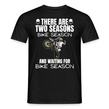 Motorcycle Lifestyle / Motorrad / Motorräder biker - Männer T-Shirt - Schwarz - Vorne - AI Model Male 178 light (178cm)