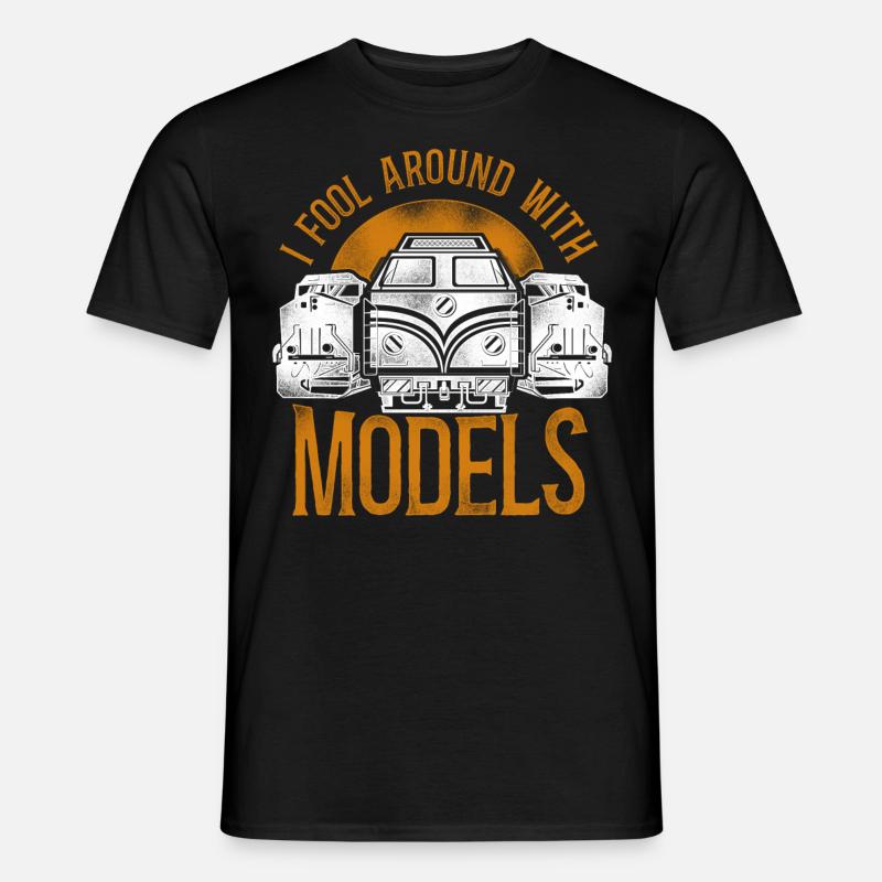 Freight Diesel Train Driver - Männer T-Shirt - Schwarz