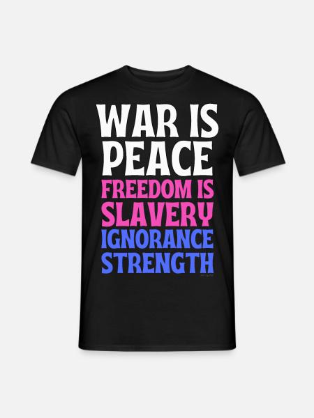 1984 is true 2022 - Men's T-Shirt - black