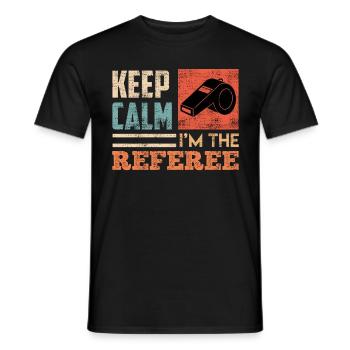 Je suis l’arbitre - T-shirt homme - noir - Devant - AI Model Male 178 light (178cm)