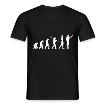 Schiedsrichter Evolution - Männer T-Shirt - Schwarz - Vorne - AI Model Male 178 light (178cm)