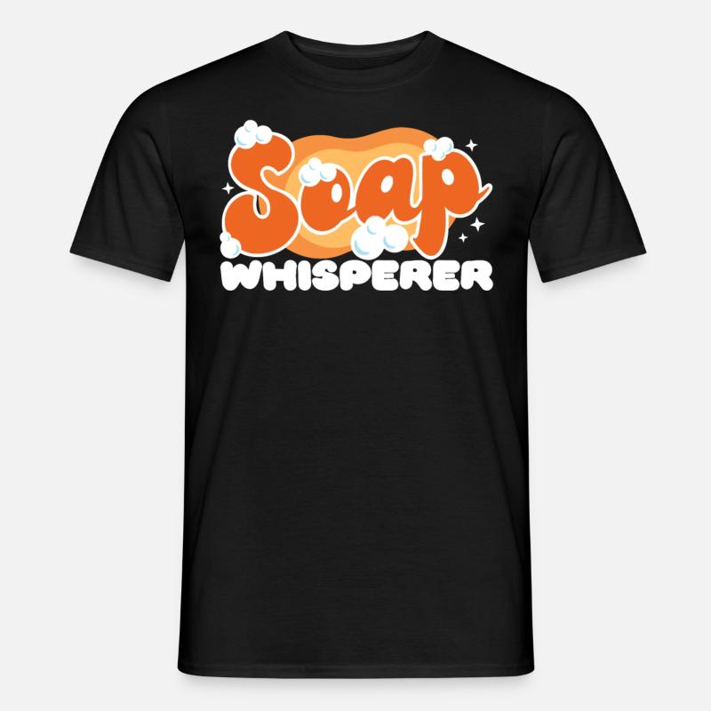 Soap Making Crafting Soap - Men’s T-shirt - black