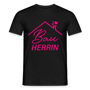 Bauherrin Eigenheim Richtfest Bauherrin - Männer T-Shirt - Schwarz - Vorne - AI Model Male 178 light (178cm)