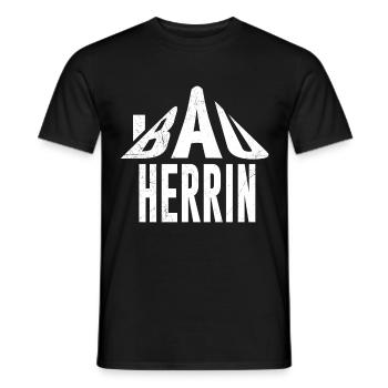 Bauherrin Eigenheim Richtfest Bauherrin - Männer T-Shirt - Schwarz - Vorne - AI Model Male 178 light (178cm)