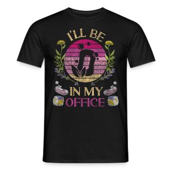 Soap Making Crafting Retro Vintage - Men's T-Shirt - black - Front - AI Model Male 178 light (178cm)