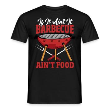 Grill Grill BBQ Grill Party Beer Chef Griller Fle - T-shirt homme - noir - Devant - AI Model Male 178 light (178cm)