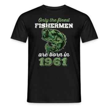 Legendär 61 Jahre alt Geschenk zum 61. Geburtstag - Männer T-Shirt - Schwarz - Vorne - AI Model Male 178 light (178cm)