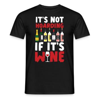 Sommelier Wine Drinking Tasting - Männer T-Shirt - Schwarz - Vorne - AI Model Male 178 light (178cm)