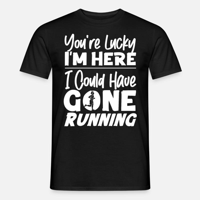 Running Runner Half Marathon - Men's T-shirt - black
