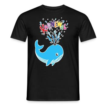 Karneval Fasching Konfetti Köln Alaaf Kölnerin - Männer T-Shirt - Schwarz - Vorne - AI Model Male 178 light (178cm)