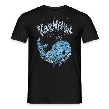 Karneval Konfetti Fasching Rosenmontag Jeck Kölle - Männer T-Shirt - Schwarz - Vorne - AI Model Male 178 light (178cm)
