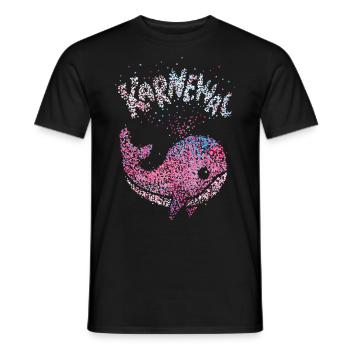 Karnewal Karneval Konfetti Fasching Rosenmontag - Männer T-Shirt - Schwarz - Vorne - AI Model Male 178 light (178cm)