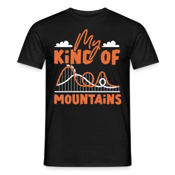 Scooter Coaster My Kind Of - Men's T-Shirt - black - Front - AI Model Male 178 light (178cm)