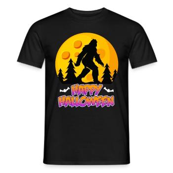 Joyeux Halloween Zombie - T-shirt homme - noir - Devant - AI Model Male 178 light (178cm)